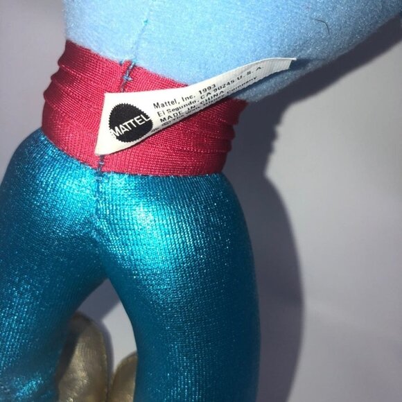 Vintage 1992 Mattel Walt Disney Aladdin Blue GENIE Plush  VINTAGE Disney Aladdin Genie Plush doll